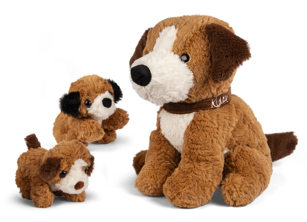Vn Toys Kiddy - pliušinis šuo su šuniukais (61866)