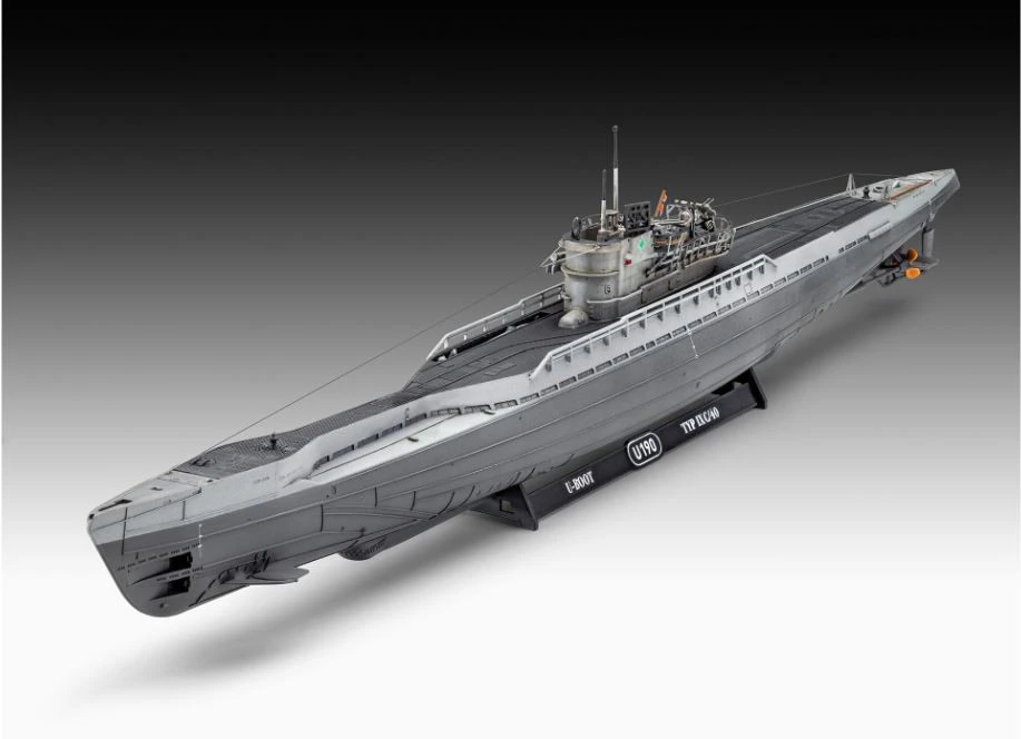 Revell – Vokietijos povandeninis laivas Type IX C/40 (U190), 1/144, 05167