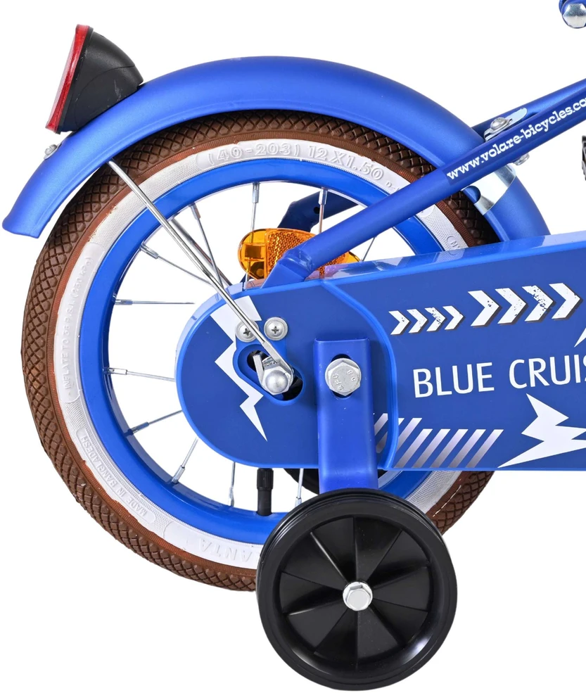 „Volare“ – vaikiškas dviratis 12 colių – mėlynas „Cruiser“ (51231)