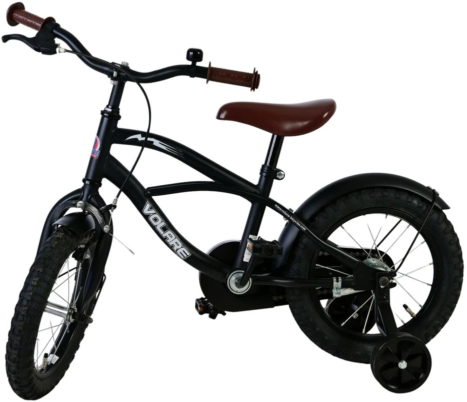 Volare - Vaikiškas dviratis 14'' - Juodas Cruiser (41401)