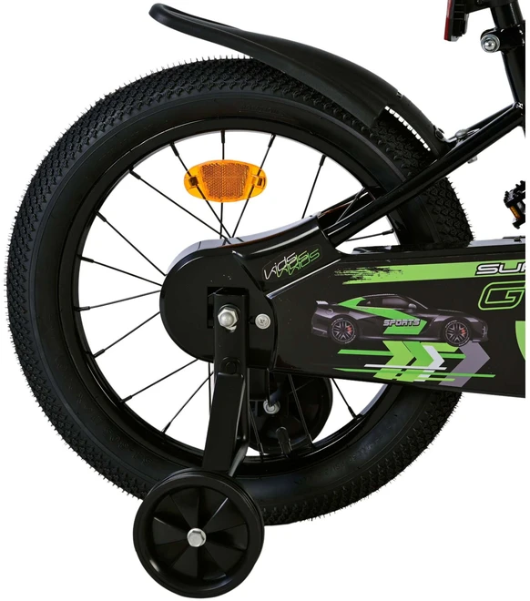 Volare - Vaikiškas dviratis 16" - Super GT žalias (51675)