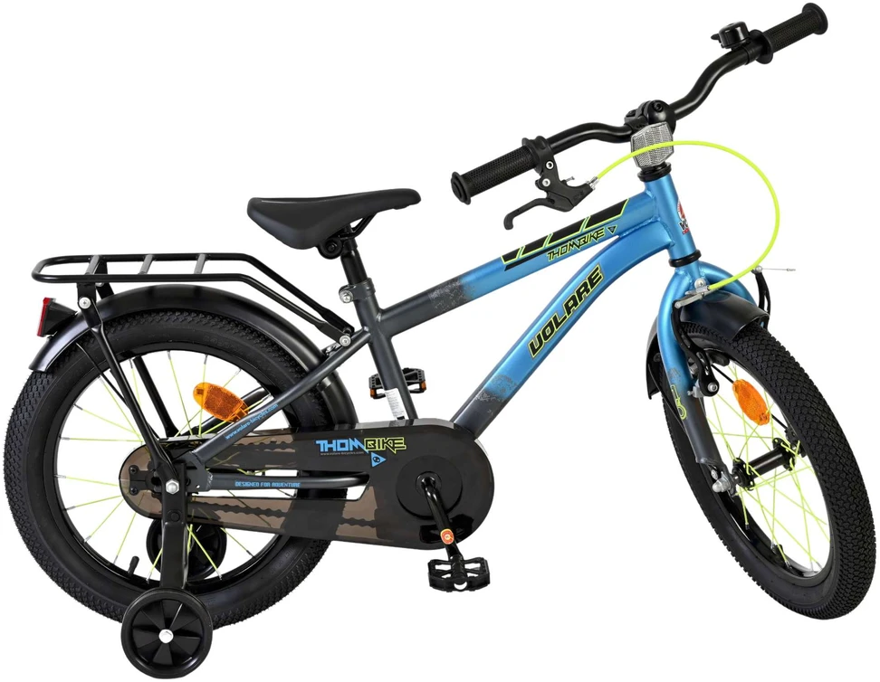Volare - Vaikiškas dviratis 16" - Thombike mėlynas/pilkas (61658)