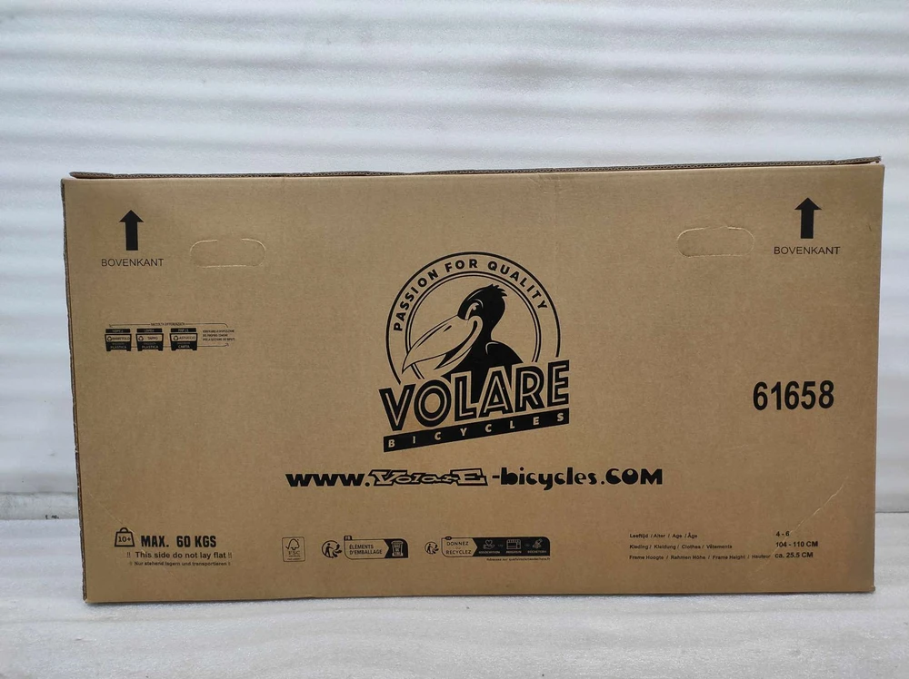 Volare - Vaikiškas dviratis 16" - Thombike mėlynas/pilkas (61658)