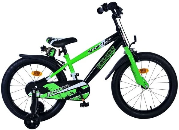 Volare - Vaikiškas dviratis 18" - Sportivo žalias (51864)