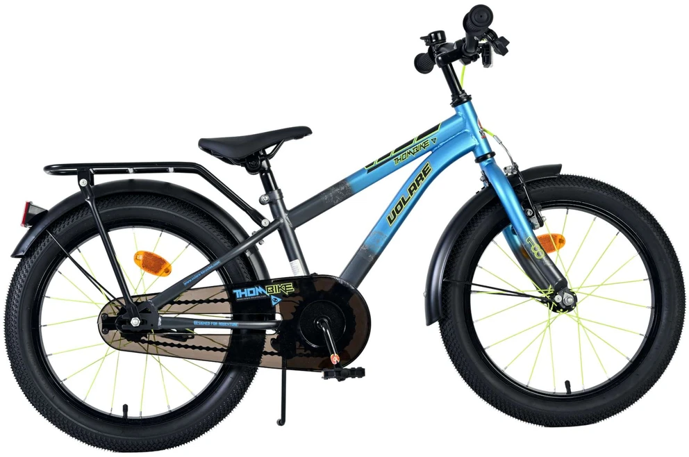 Volare - Vaikiškas dviratis 18" - Thombike mėlynai pilkas (61858)