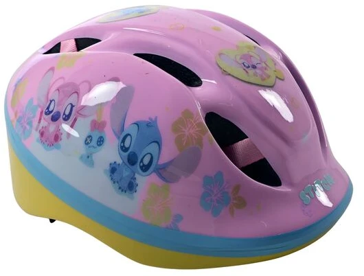 Volare,Disney „Volare“ – dviračio šalmas 52–56 cm – „Stitch Girls“ (1039)