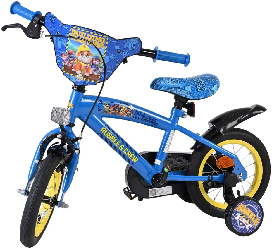Volarepaw Patrol „Volare“ – vaikiškas dviratis 12 colių – „Rubble Crew“ (41204)