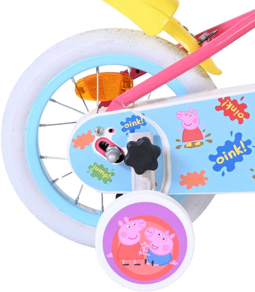 Volarepeppa Pig Volare - Vaikiškas dviratis 12" - Peppa Pig (20536-CB12)