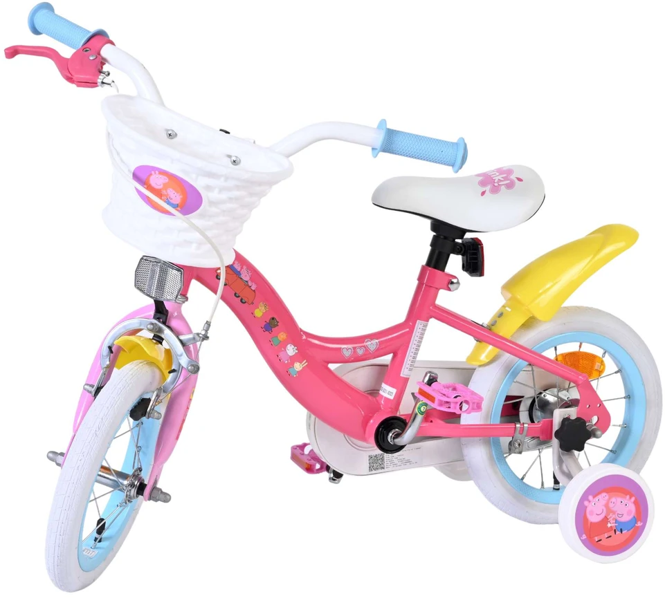 Volarepeppa Pig Volare - Vaikiškas dviratis 12" - Peppa Pig (20536-CB12)