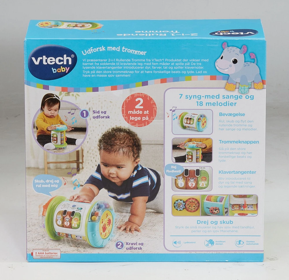Vtech - 2 viename riedantis Explorer būgnas DK (950-562632)