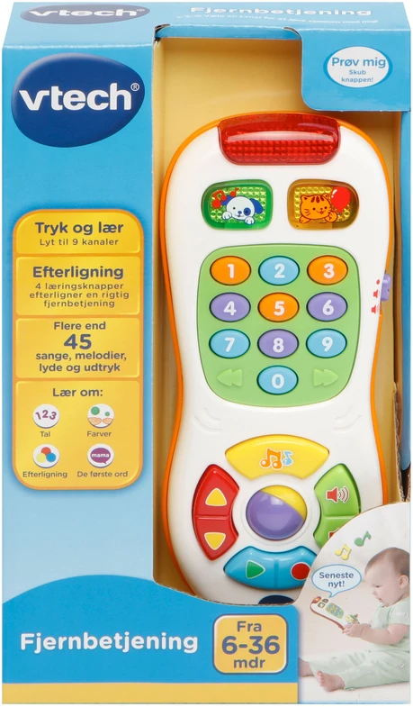 Vtech - kūdikio nuotolinio valdymo pultas (daniškas) (950-150332)