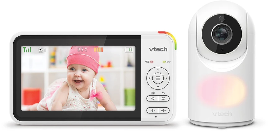 „VTech“ – kūdikių monitorius vaizdo įrašams VM5367 – 5 colių LCD spalvotas ekranas