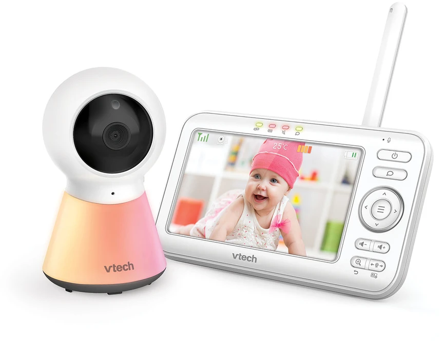 „VTech“ – kūdikių monitorius vaizdo įrašams VM5254 – 5 colių spalvotas LCD ekranas