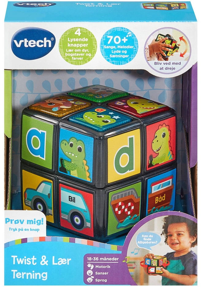 „VTech“ – „Suk ir mokyk“ gyvūnų kubas (DK) (950-558432)