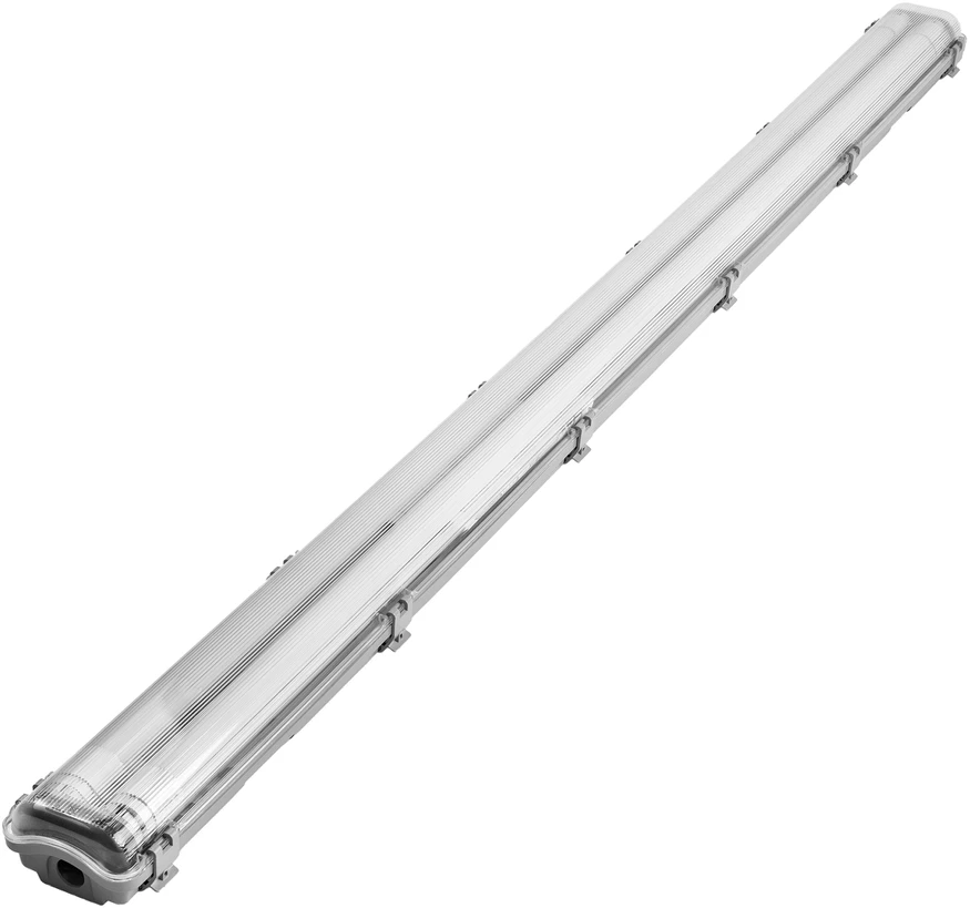 Orno VUMBI II T8 LED 2x22W dulkėms atsparus šviestuvas su T8 LED fluorescencinėmis lempomis, 4800lm, IP65, 4000K, 150 cm