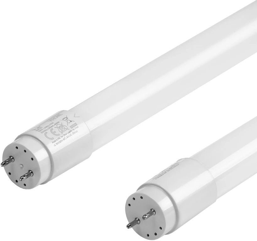 Orno VUMBI II T8 LED 2x22W dulkėms atsparus šviestuvas su T8 LED fluorescencinėmis lempomis, 4800lm, IP65, 4000K, 150 cm