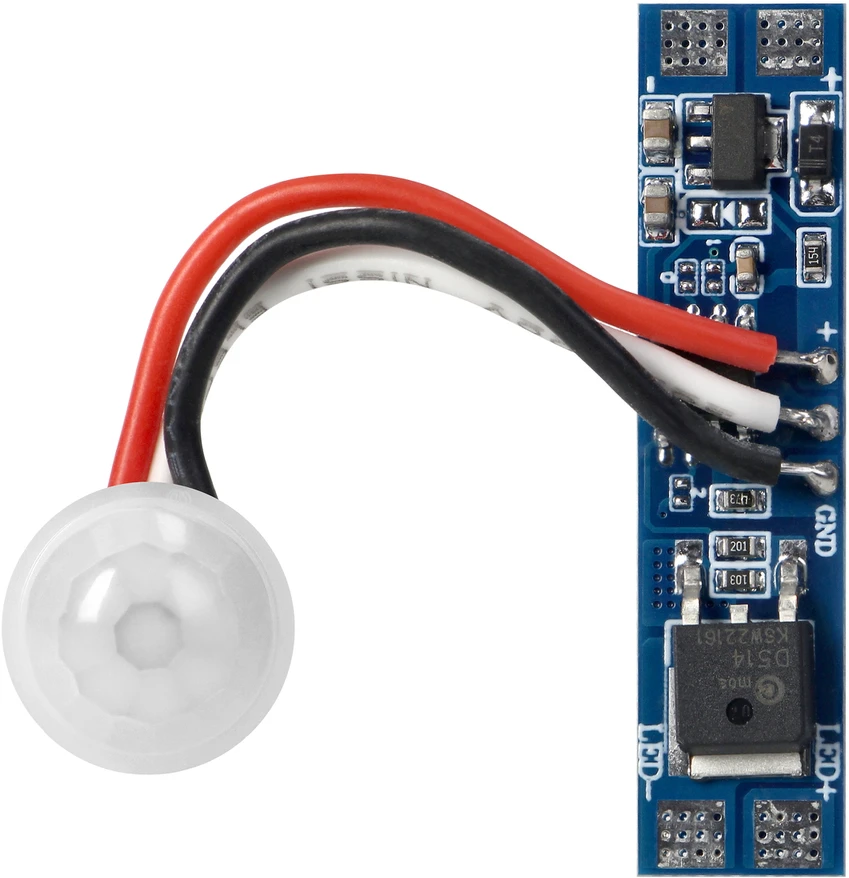 Orno Włącznik Jungiklis su PIR jutikliu LED juostoms, 8A