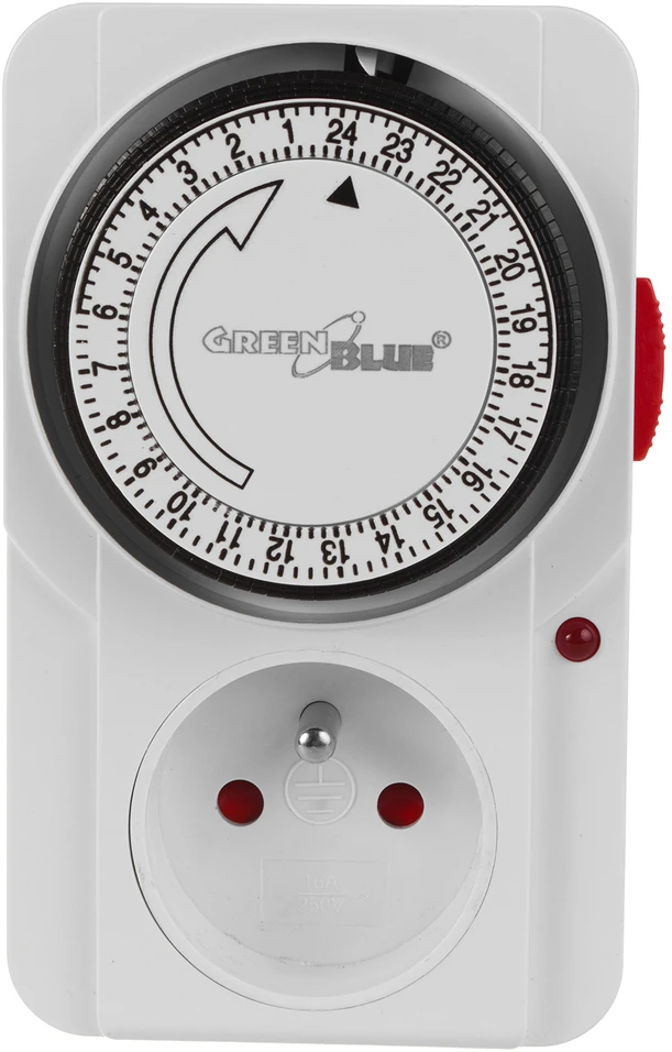 GreenBlue Timer GB360 E mechaninis laikmačio jungiklis