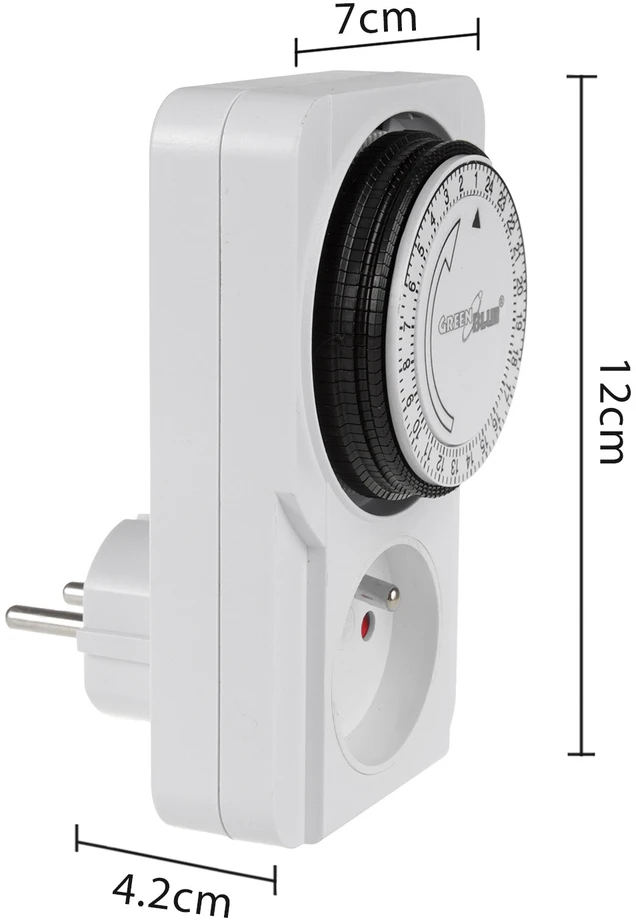 GreenBlue Timer GB360 E mechaninis laikmačio jungiklis