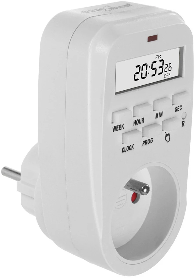 GreenBlue Timer GB362 E skaitmeninis laikmačio jungiklis