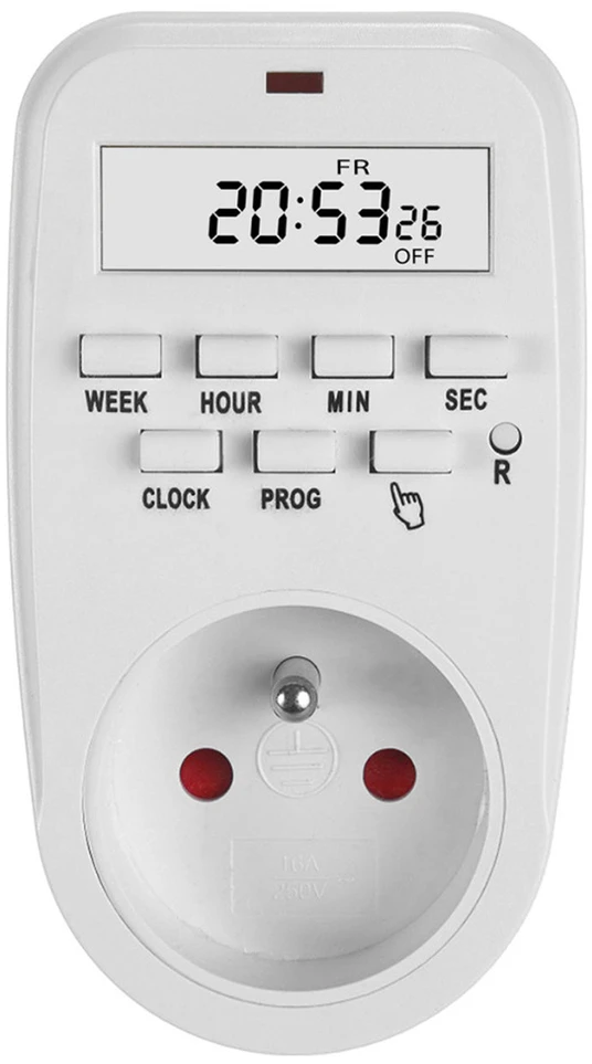GreenBlue Timer GB362 E skaitmeninis laikmačio jungiklis