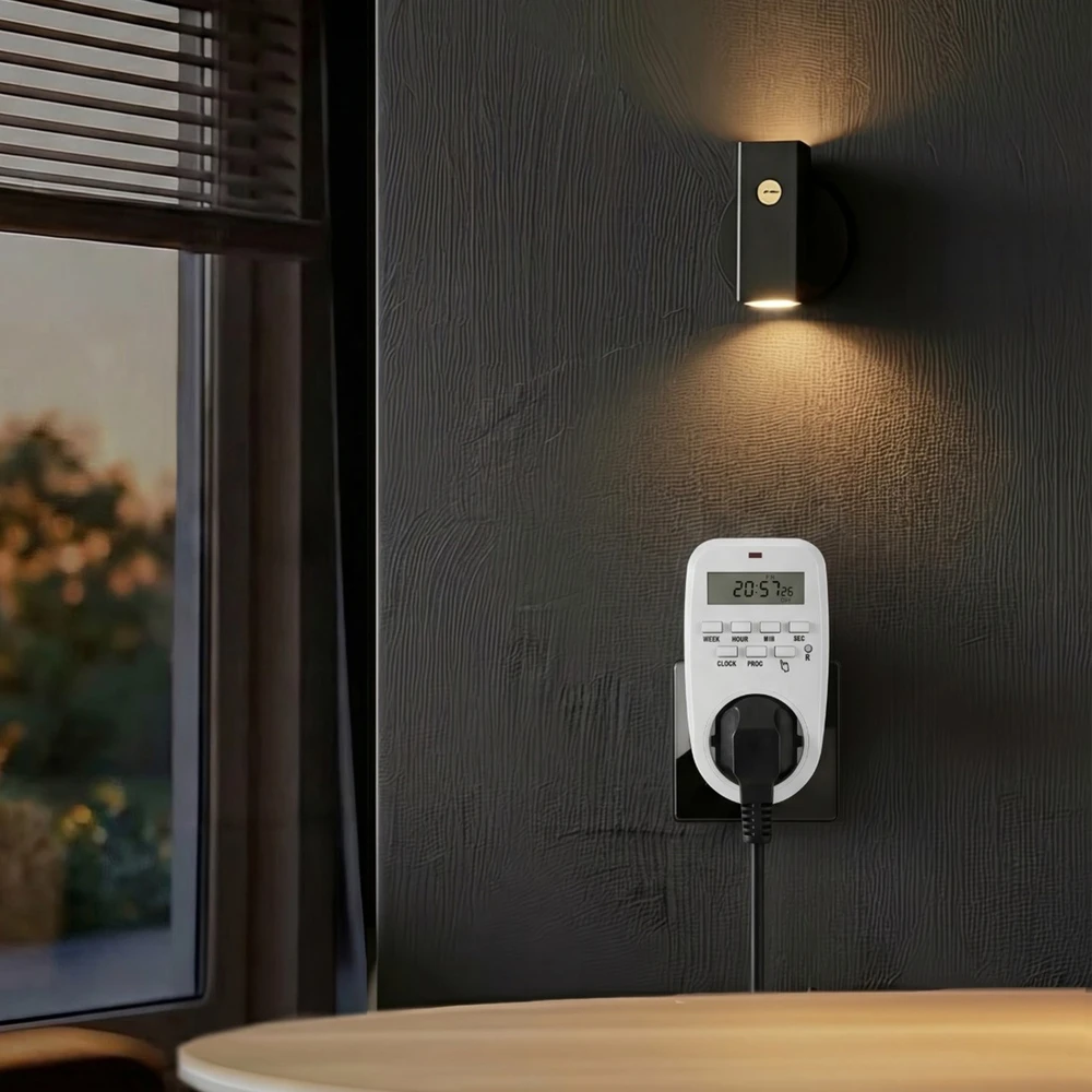 GreenBlue Timer GB362 E skaitmeninis laikmačio jungiklis