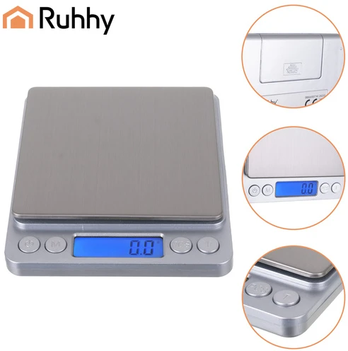 Virtuvinės svarstyklės 2kg Ruhhy 26507
