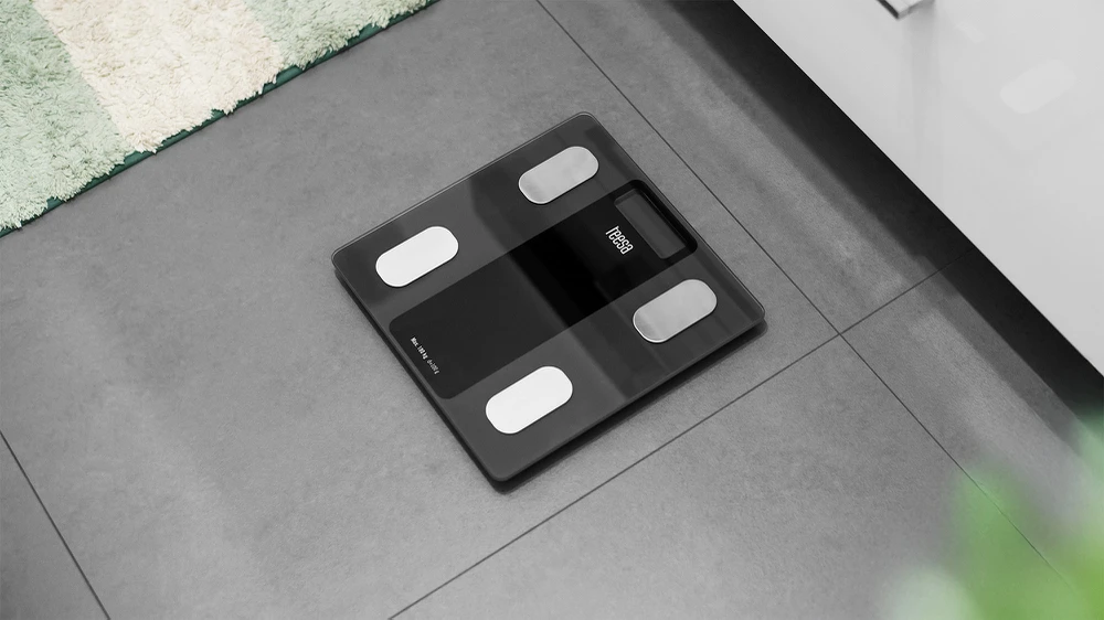 Virtuvinės svarstyklės Teesa Vonios svarstyklės su kūno sudėties analize Body Analyzer