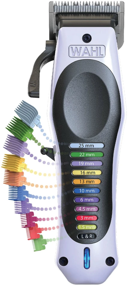 Wahl Clipper Corporation WAHL 3028048 Color Pro Cordless Lithium Kirpimo mašinėlė, belaidė, USB