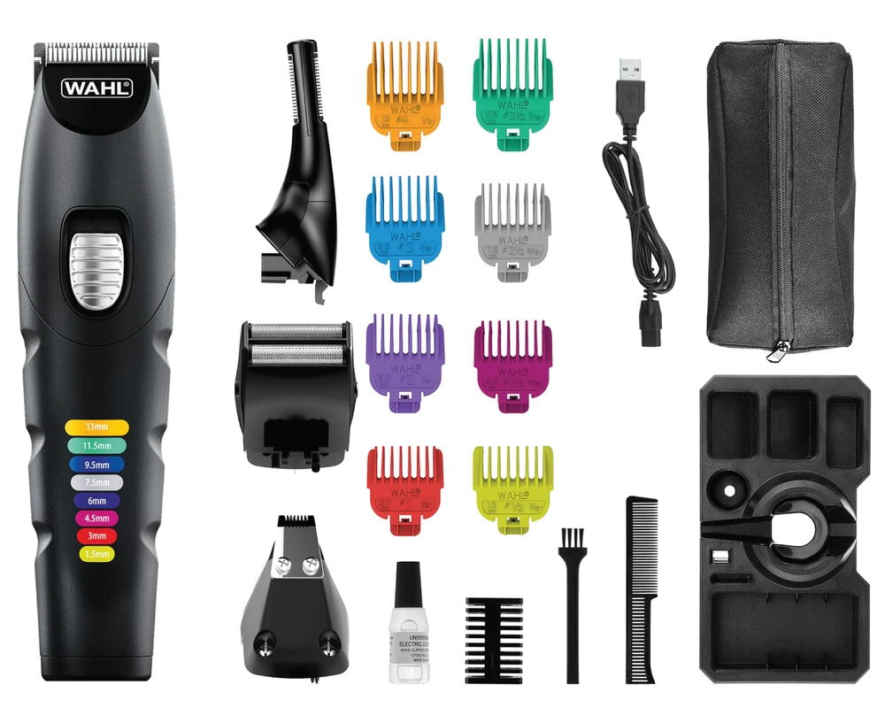 Kirpimo Mašinėlė - Wahl Color Trim Advanced 8 Ličio-Jonų Juoda