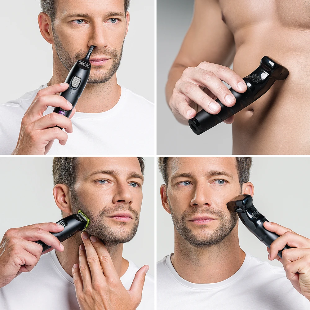 Kirpimo Mašinėlė - Wahl Color Trim Advanced 8 Ličio-Jonų Juoda