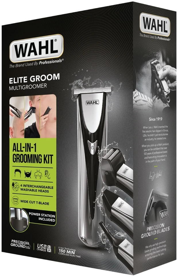 Wahl Clipper Corporation WAHL 3028050 Elite Groom Multi kirptuvas, USB