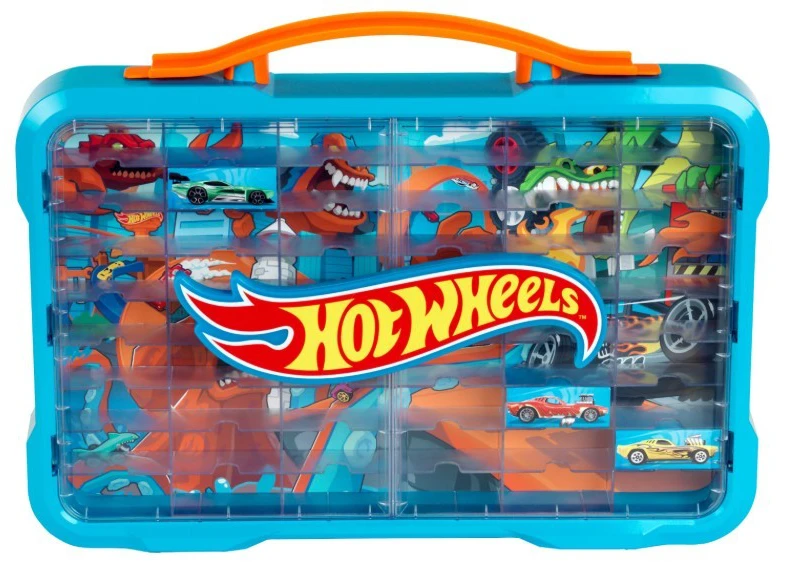 KLEIN HOT WHEELS Kolekcijų vitrina su apšvietimu