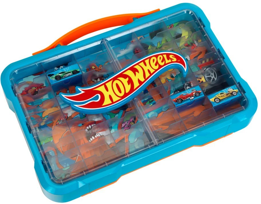 KLEIN HOT WHEELS Kolekcijų vitrina su apšvietimu