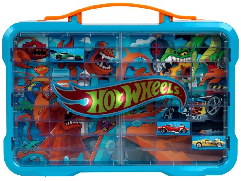 KLEIN HOT WHEELS Kolekcijų vitrina su apšvietimu
