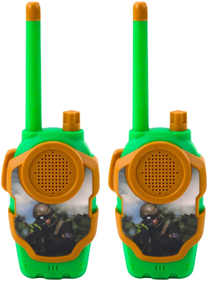 Lean Toys Vaikiški racijos rinkinys karinės tematikos 10 m