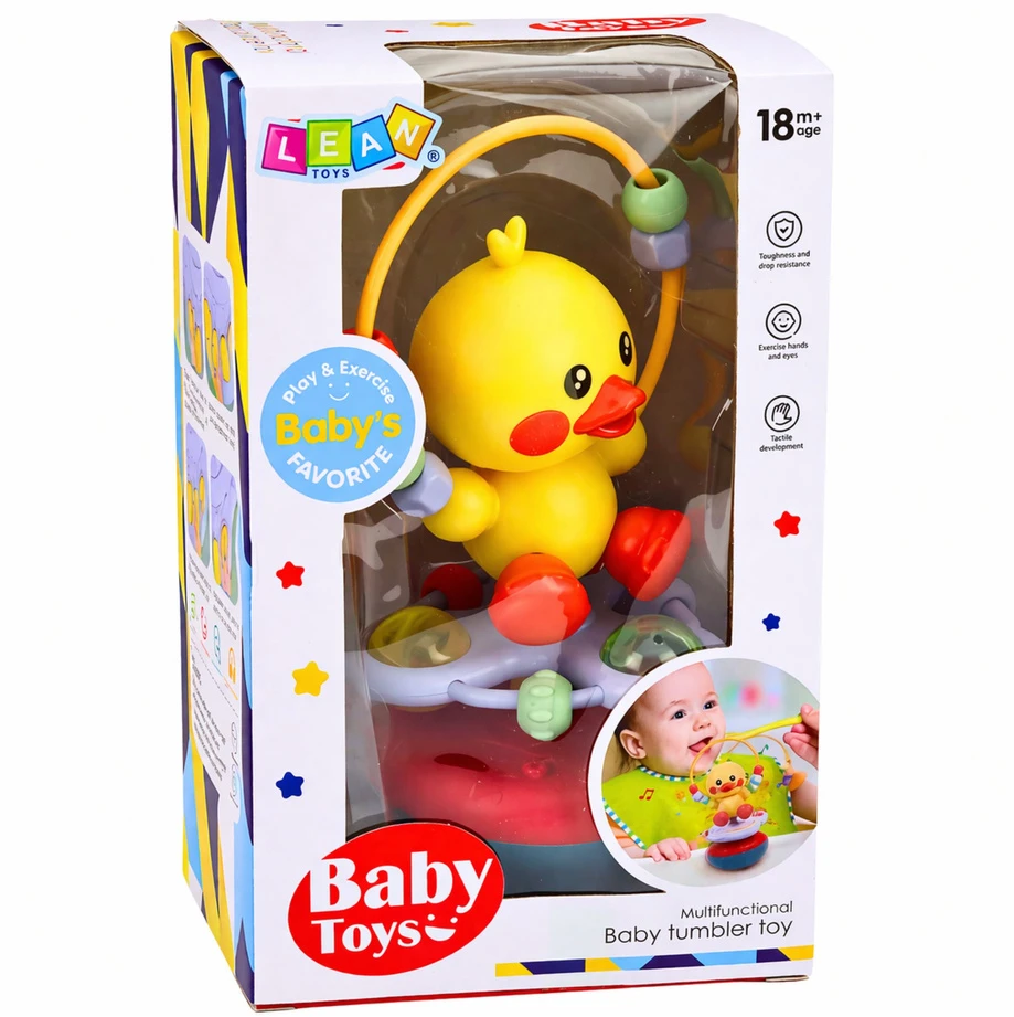 Lean Toys Ančiukas geltonas