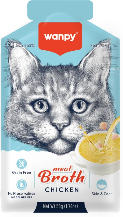 wanpy - Wanpy kačių mėsos sultinys su vištiena 50g - 50g