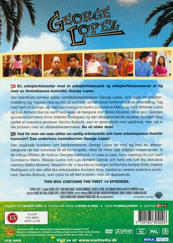 Warner Bros George'as Lopezas: 1 tomas (2 diskai)