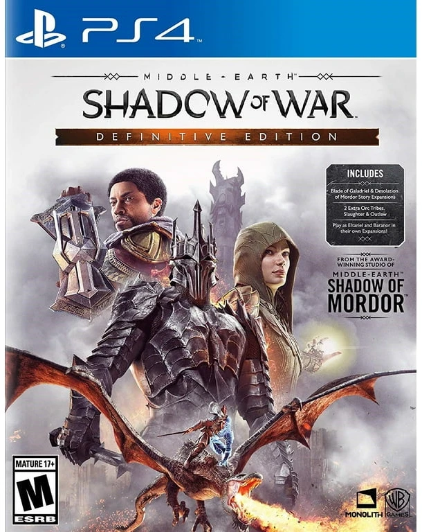 Warner Bros Middle-Earth: Shadow of War Definitive Edition (Import )