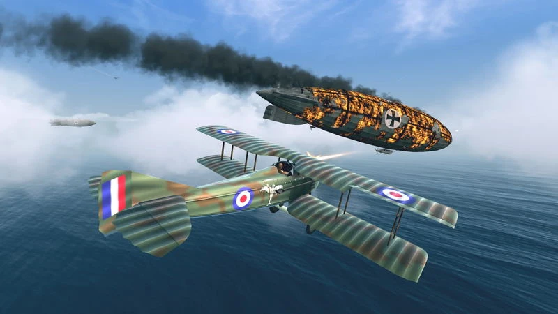 Warplanes: WW1 Sky Aces + WW2 Dogfight - PlayStation 5