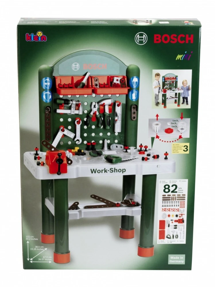 Klein Warsztat „Bosch“ dirbtuvės, 82 dalys