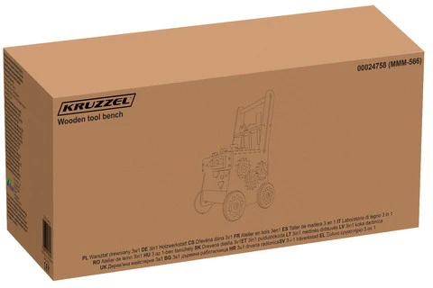 Medinės dirbtuvėlės vaikams Kruzzel 24758