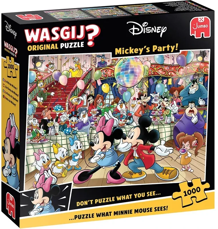 Dėlionė Wasgij,Disney Wasgij - originalus Disney (1000 vnt.)
