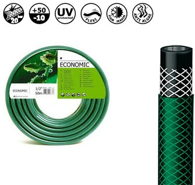 Laistymo žarna CELLFAST Economic CF10003R 1/2"(13 mm), 50 m