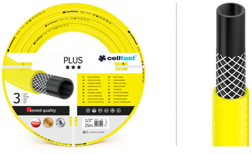 CELLFAST SODO ŽARNA PLIUS DYDIS: 1/2 "ILGIS: 25m