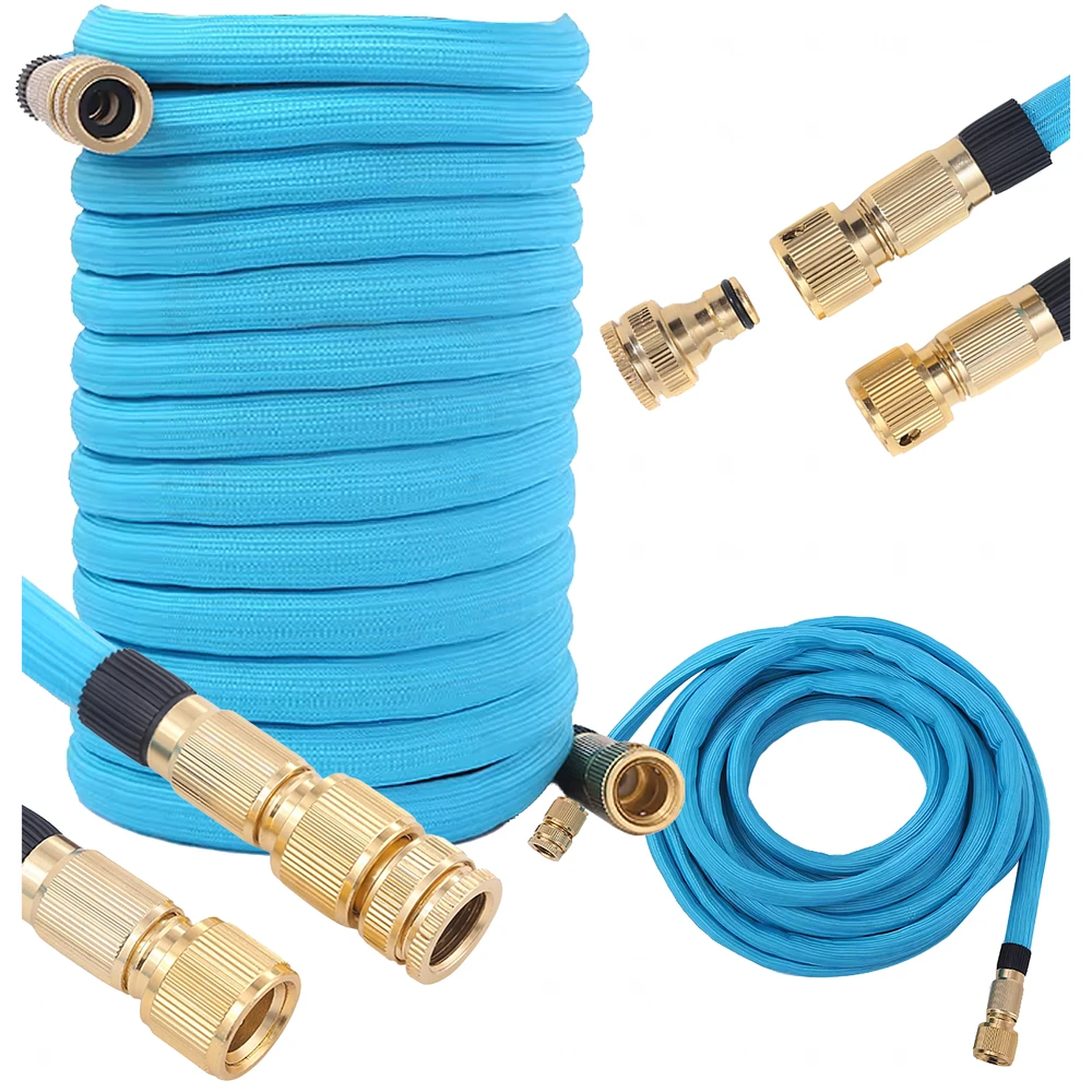 Wąż Žarna Lanksti sodo žarna 3,4–7,5 m, 1/2 3/4 „Premium“, tvirtos jungtys