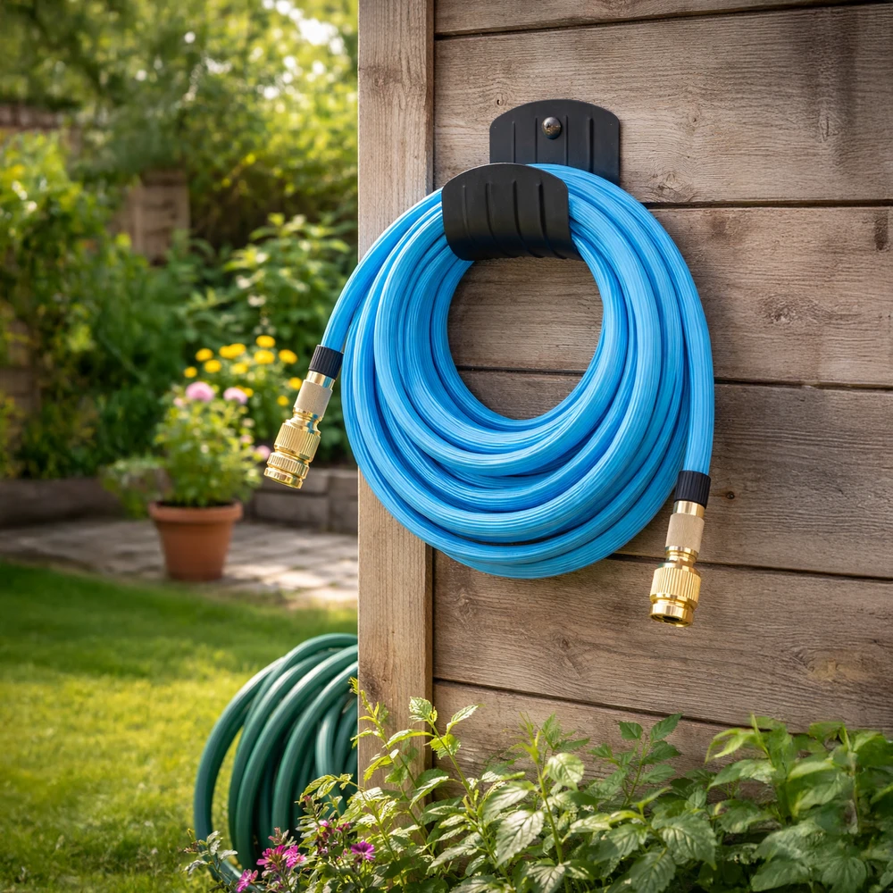 Wąż Žarna Lanksti sodo žarna 3,4–7,5 m, 1/2 3/4 „Premium“, tvirtos jungtys