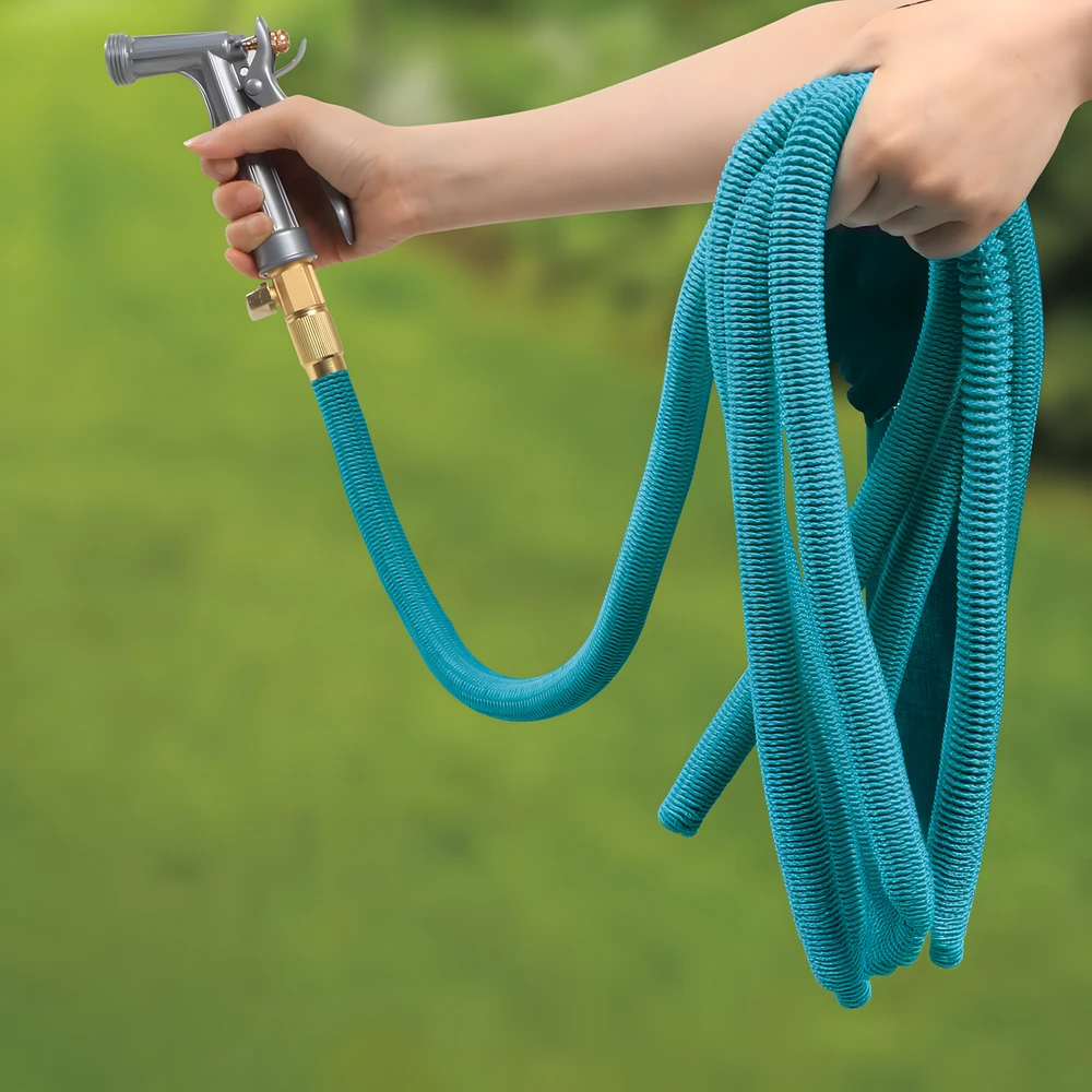 Wąż Žarna Lanksti sodo žarna 5-15 m, pistoletas 1/2 3/4 Premium laistymo sistemai