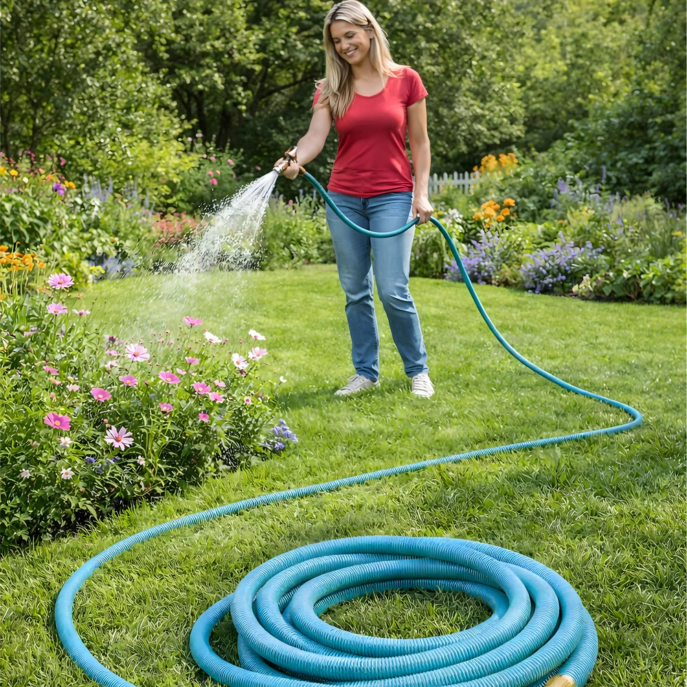 Wąż Žarna Lanksti sodo žarna 5-15 m, pistoletas 1/2 3/4 Premium laistymo sistemai